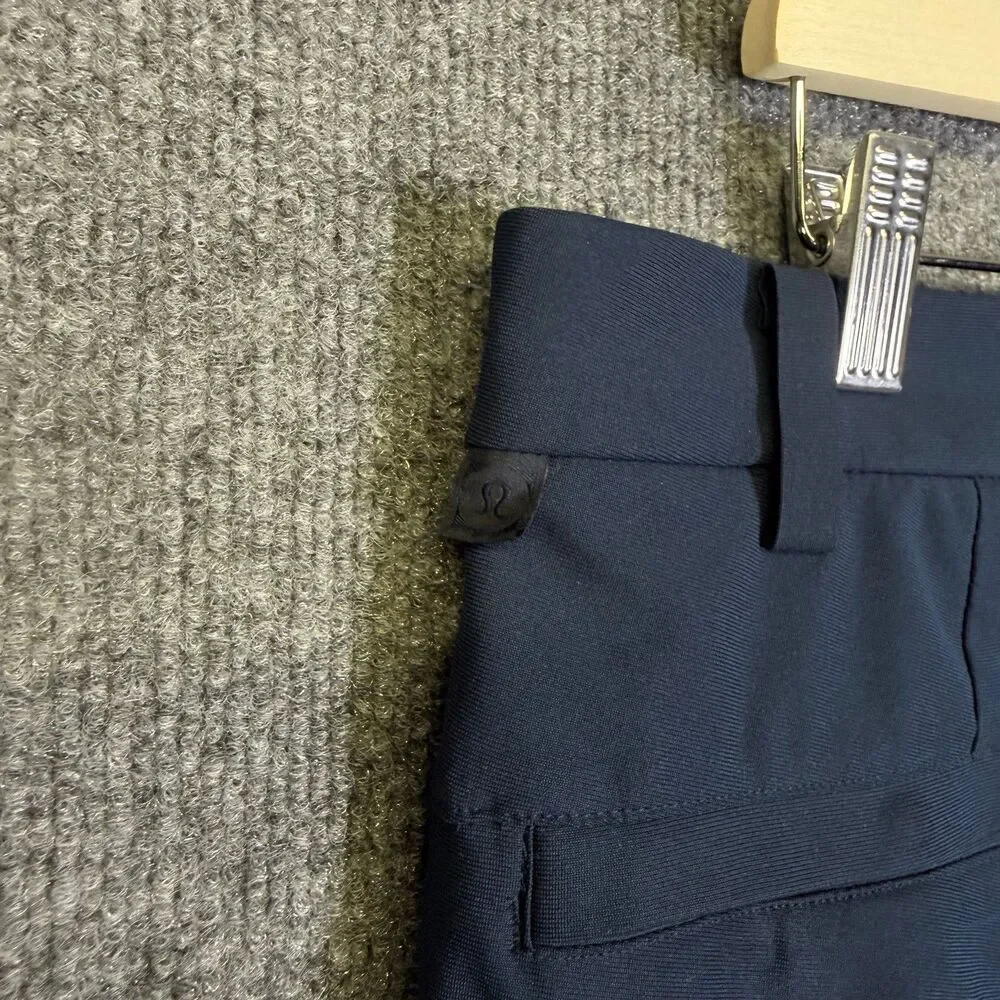 Lululemon Commission Classic Pants Men's 36x32 Blue Performance Stretch Golf